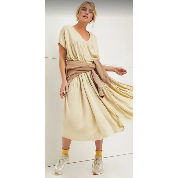 Free People Just Add Sun Maxi in MINT NWT SZ M - Picture 16 of 16